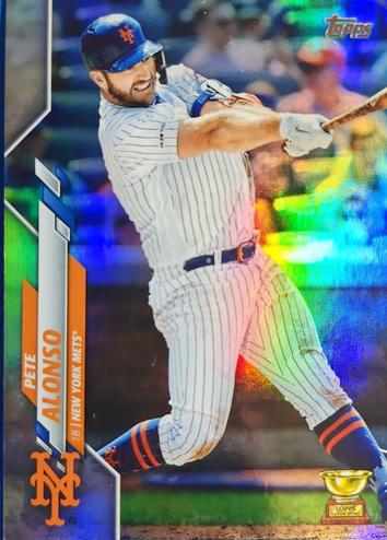 2020 Topps Baseball Rainbow Foil Pete Alonso #350 PSA 10
