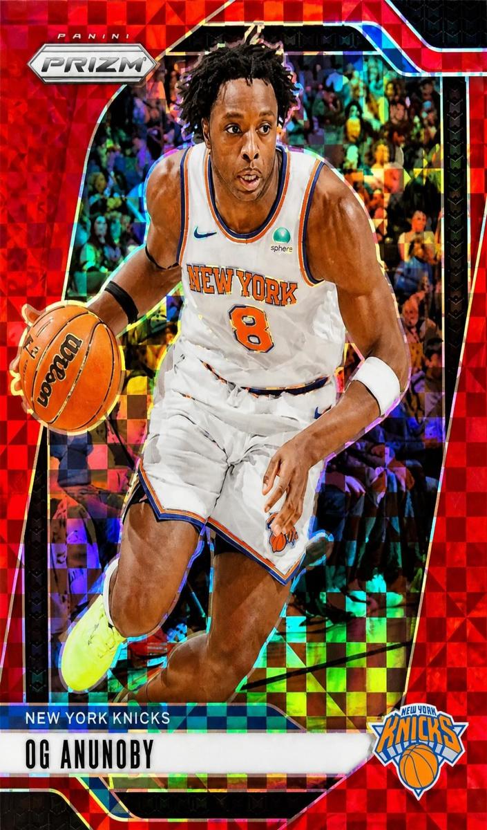 2024 Panini Prizm Basketball Red Power OG Anunoby #149