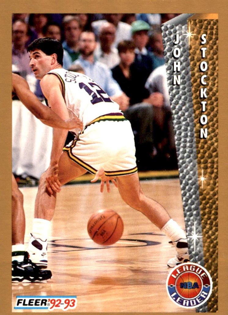 1992 Fleer Basketball John Stockton #240 PSA 10