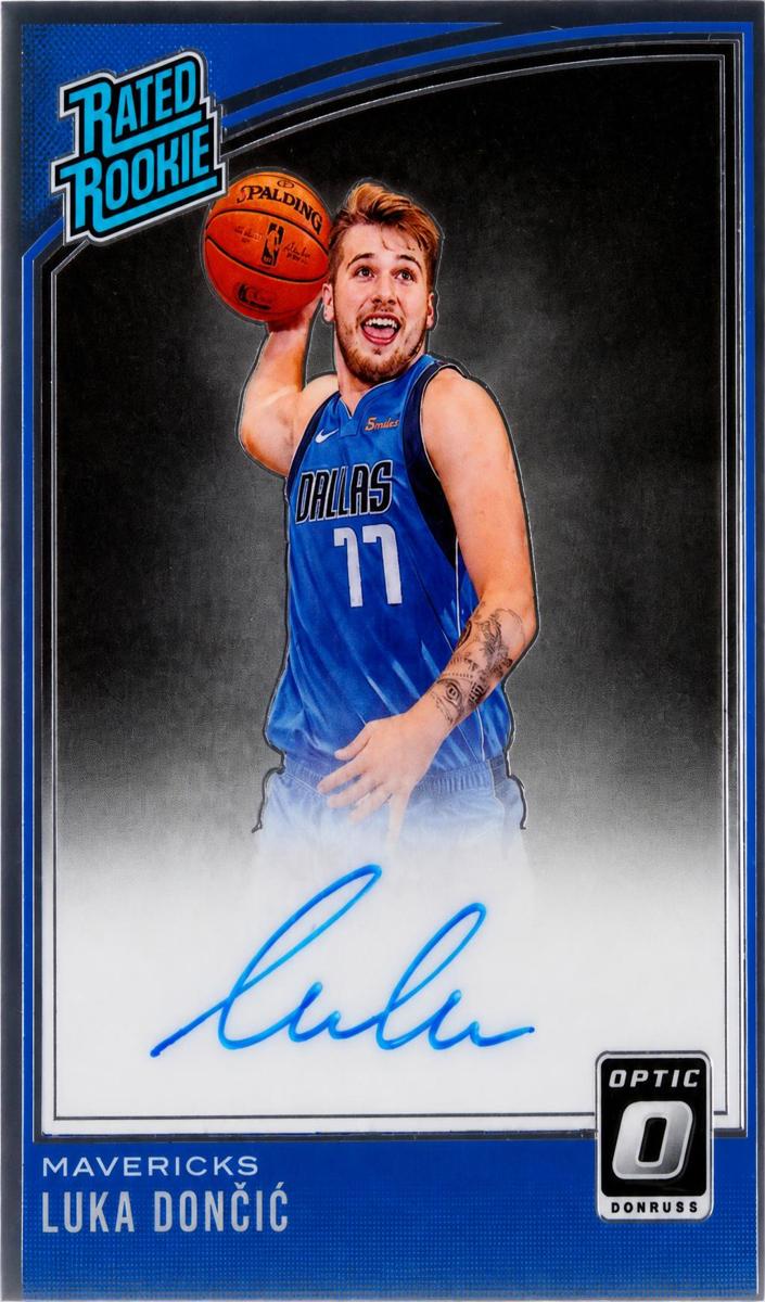 2018 Donruss Optic Basketball Luka Doncic #177 PSA 9