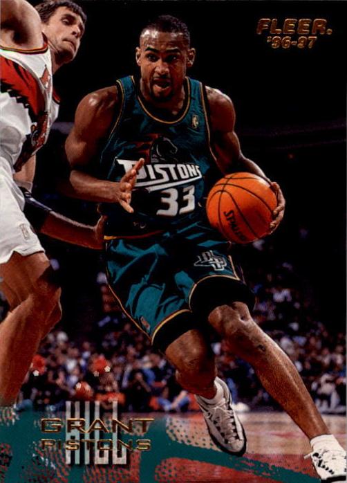 1996 Fleer Basketball Grant Hill #180