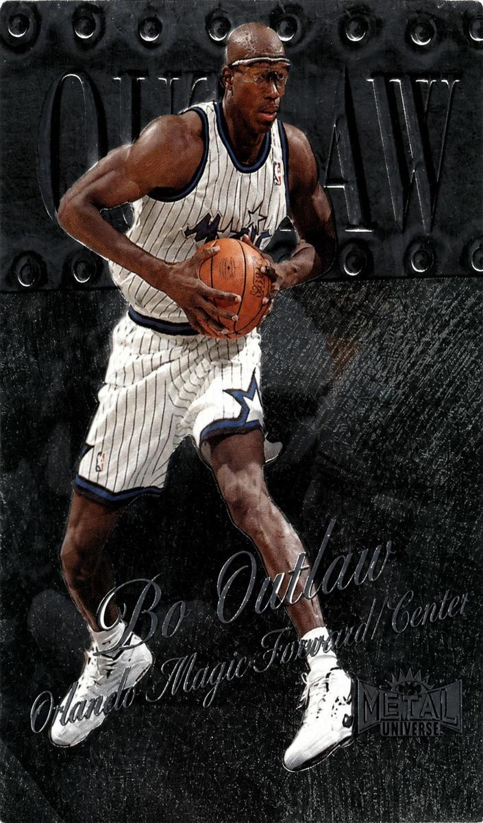1998 Metal Universe Basketball Bo Outlaw #27