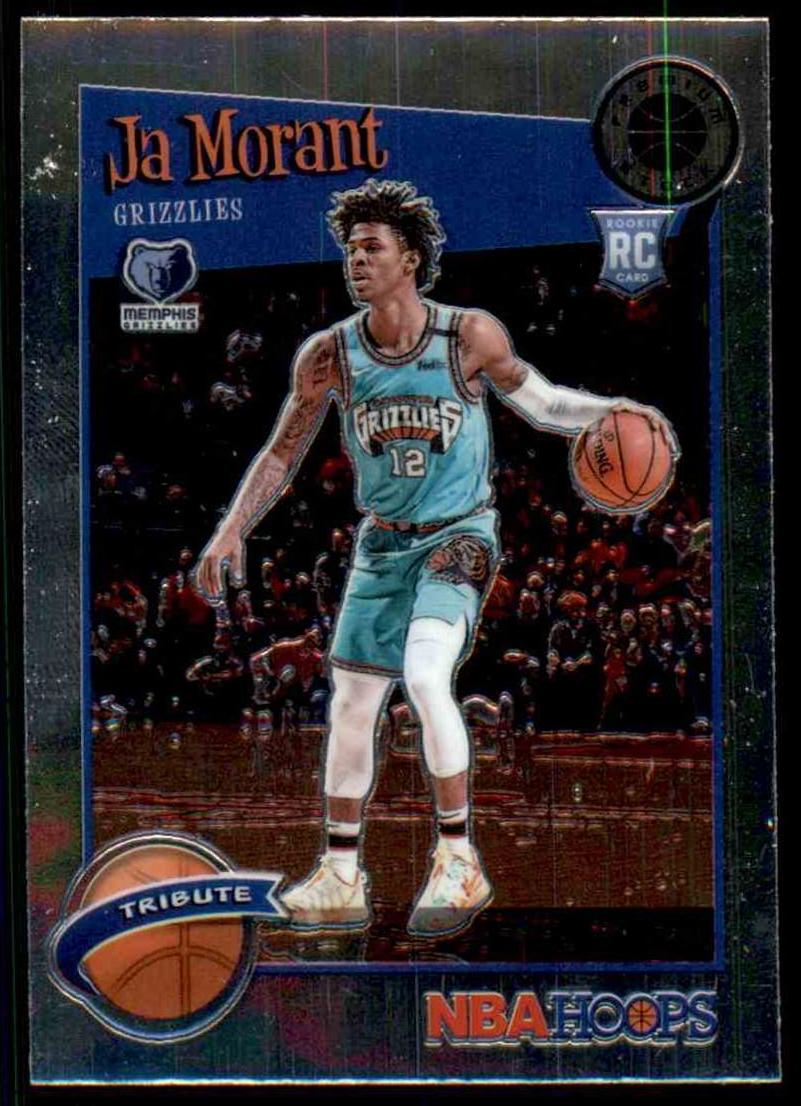 2019 Panini Hoops Premium Stock Basketball Ja Morant #297 PSA 9