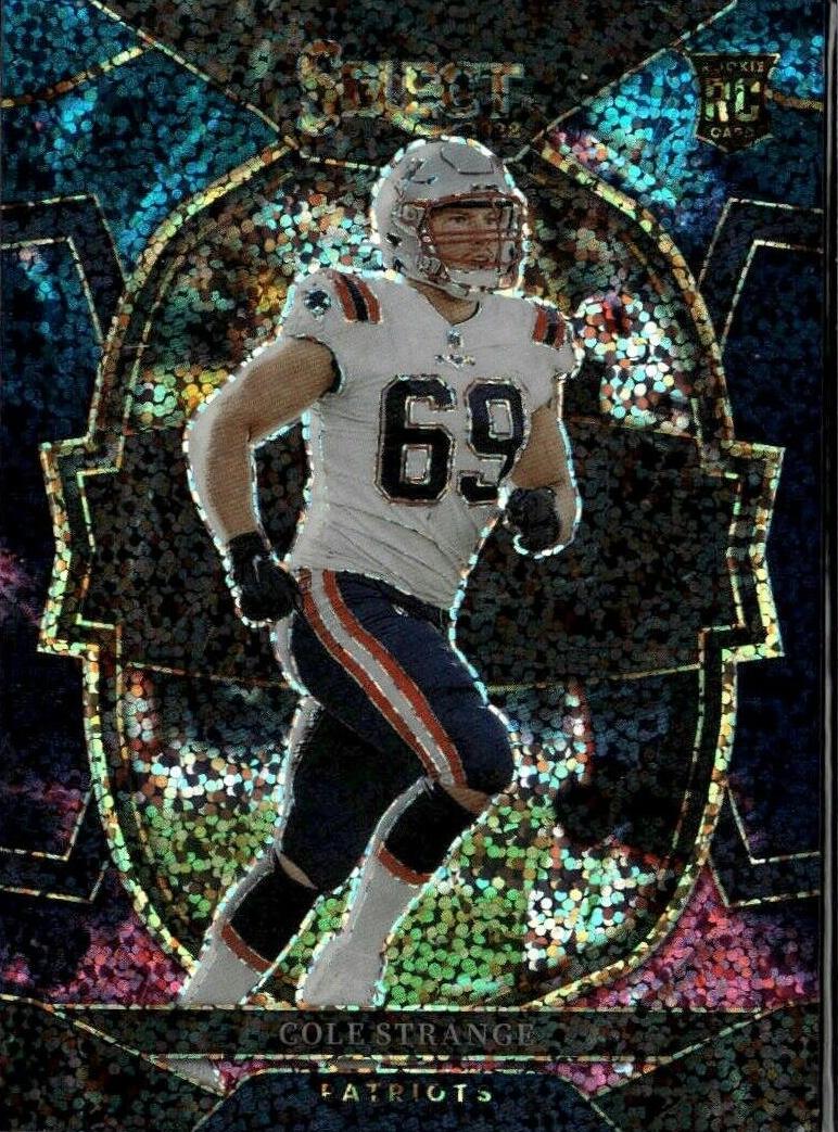 2022 Panini Select Football Cosmic Cole Strange #91 PSA 9