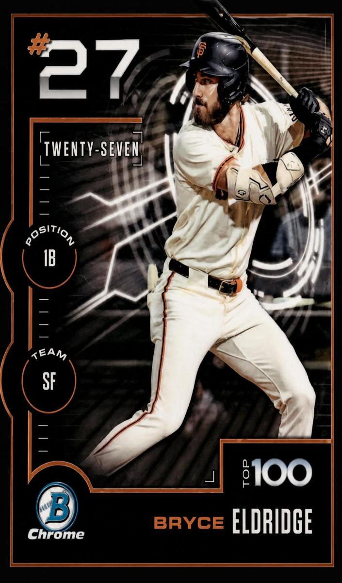 2025 Bowman Baseball Bryce Eldridge #BTP-27 PSA 10