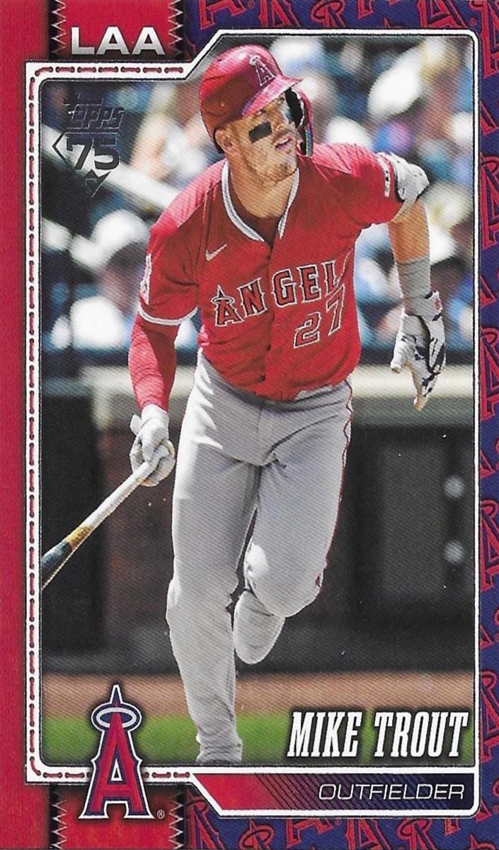2026 Topps Baseball Mike Trout #350