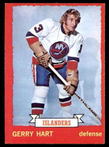 1973 O-Pee-Chee Hockey Gerry Hart #34