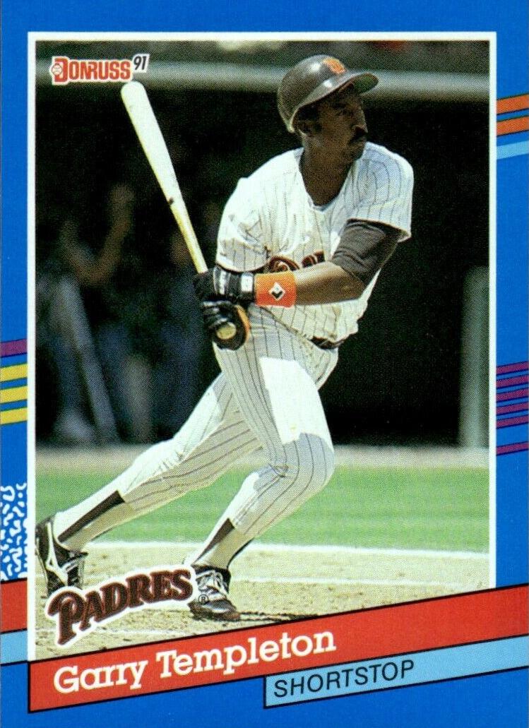 1991 Donruss Baseball Garry Templeton #252