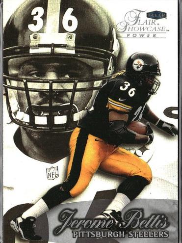 1999 Flair Showcase Football Jerome Bettis #4