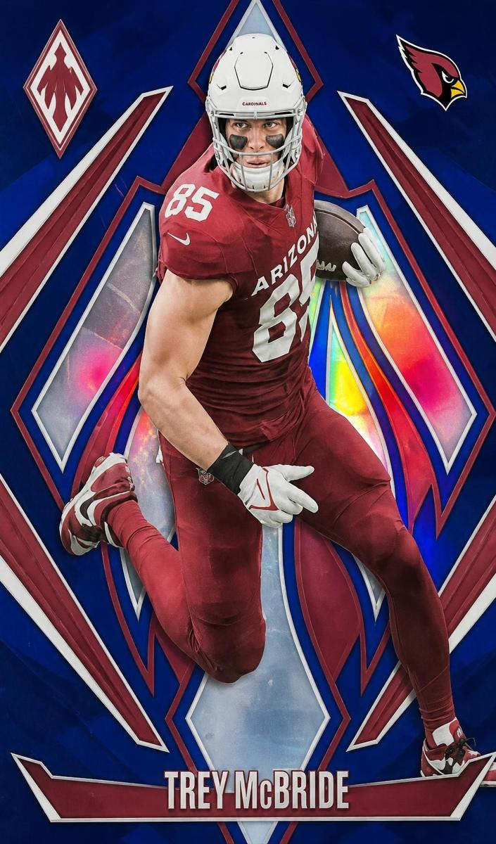 2024 Panini Phoenix Football Blue Trey McBride #139