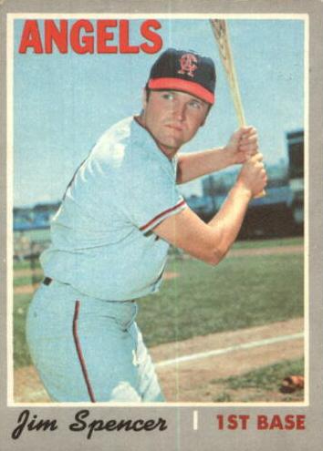 1970 O-Pee-Chee Baseball Jim Spencer #255