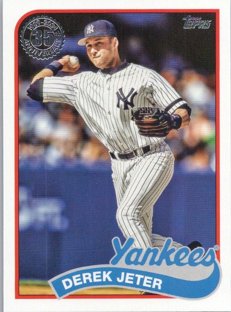 2024 Topps Baseball Derek Jeter #89B2-7