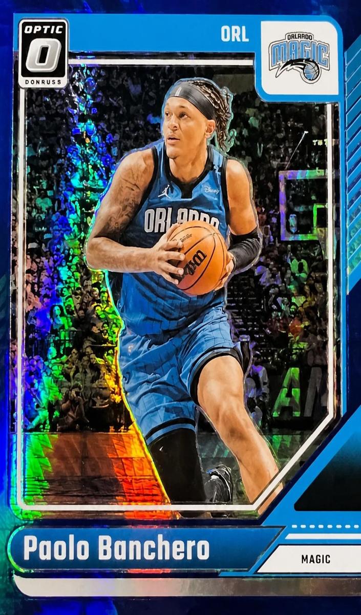 2024 Donruss Optic Basketball Hyper Blue Paolo Banchero #131