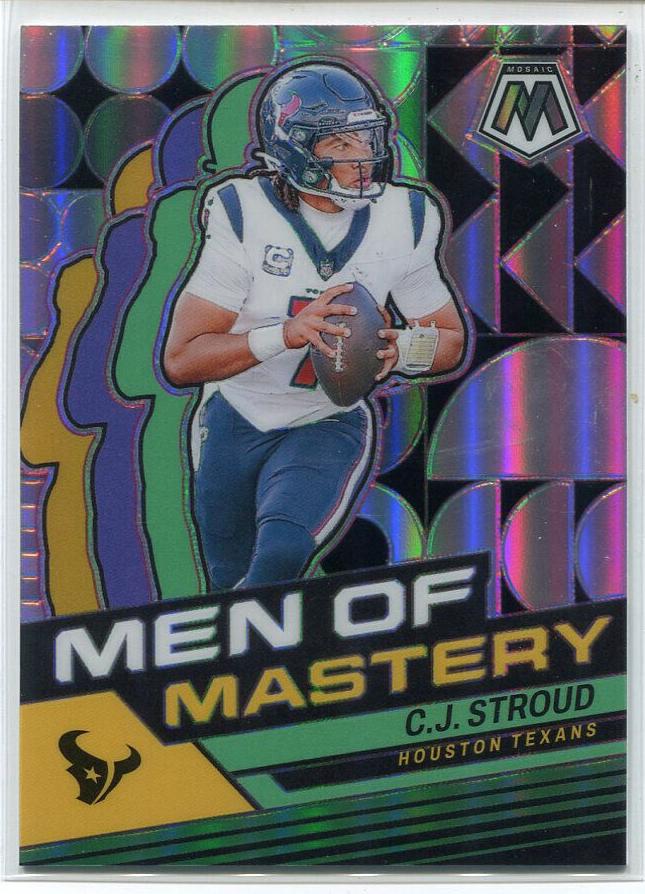 2024 Panini Mosaic Football Silver C.J. Stroud #MM-6 PSA 10
