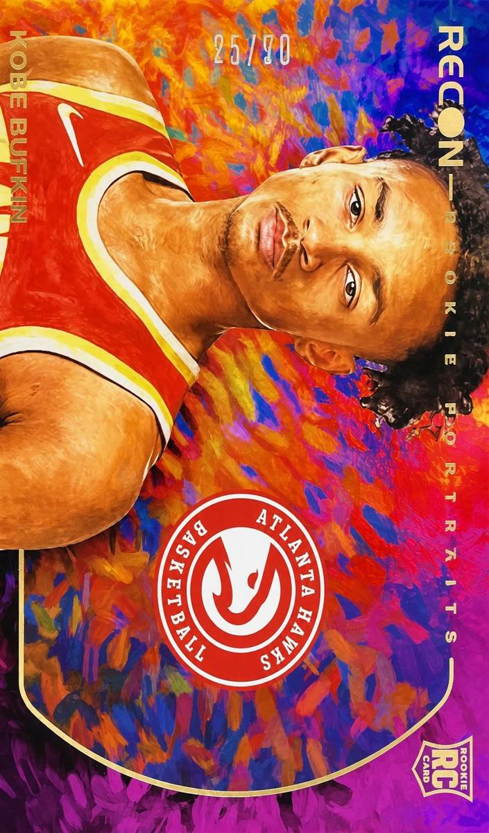 2023 Panini Recon Basketball Purple Kobe Bufkin #16