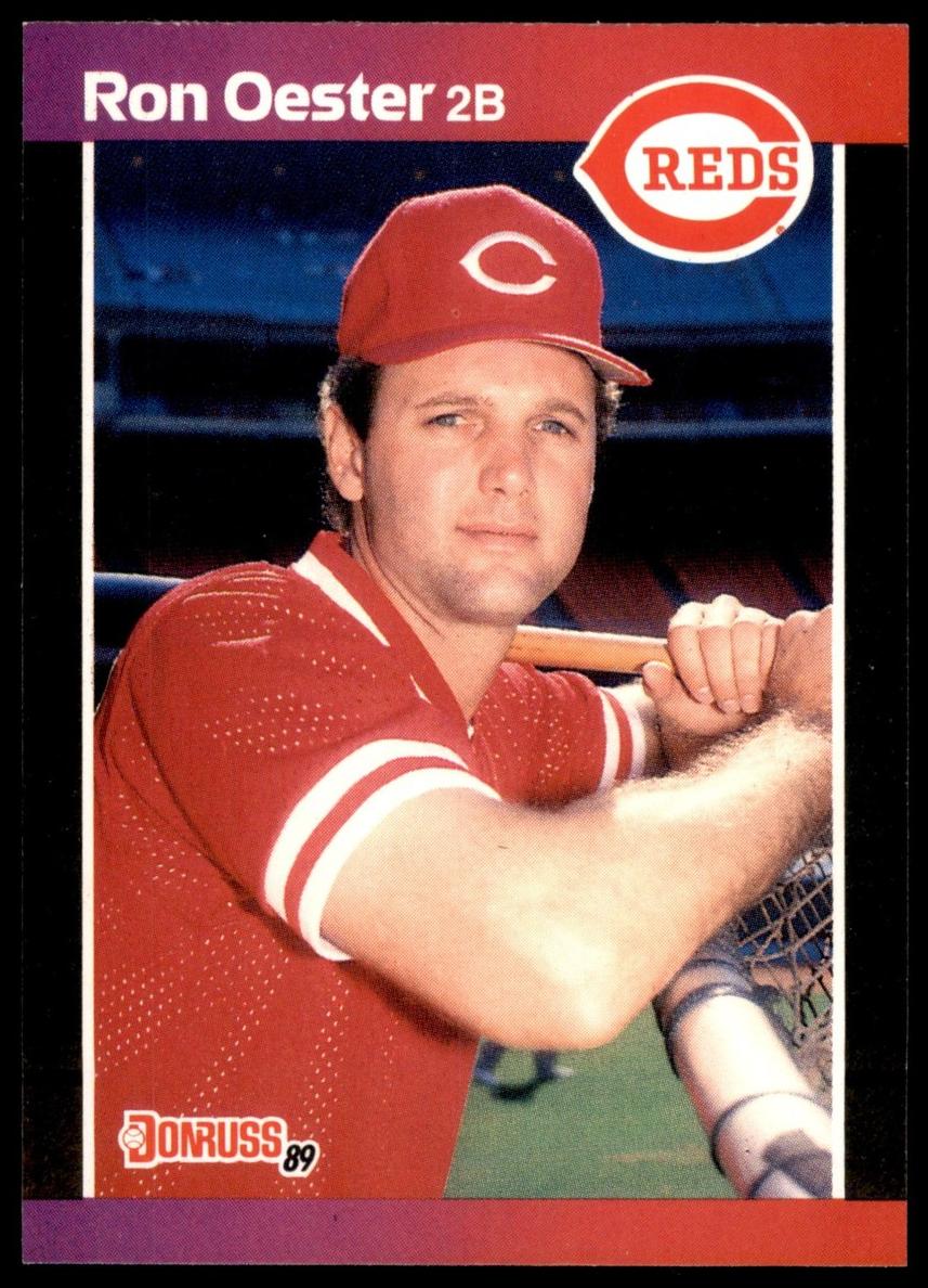1989 Donruss Baseball Ron Oester #553