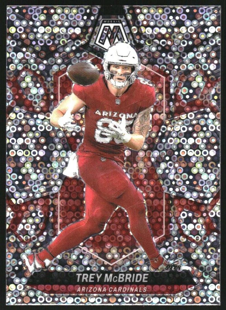 2024 Panini Mosaic Football No Huddle Silver Trey McBride #5