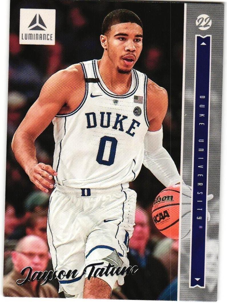 2022 Panini Chronicles Draft Picks Basketball Jayson Tatum #24 SGC 8.5