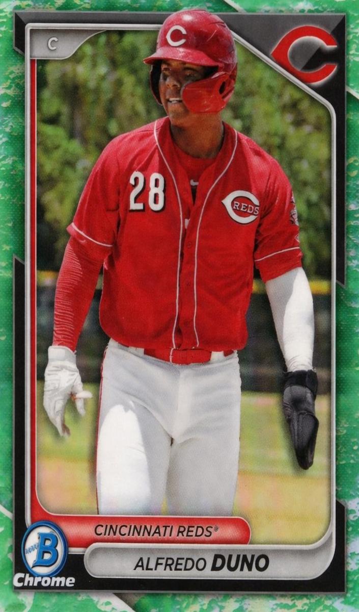 2024 Bowman Chrome Prospects Baseball Lunar Glow Alfredo Duno #BCP-51