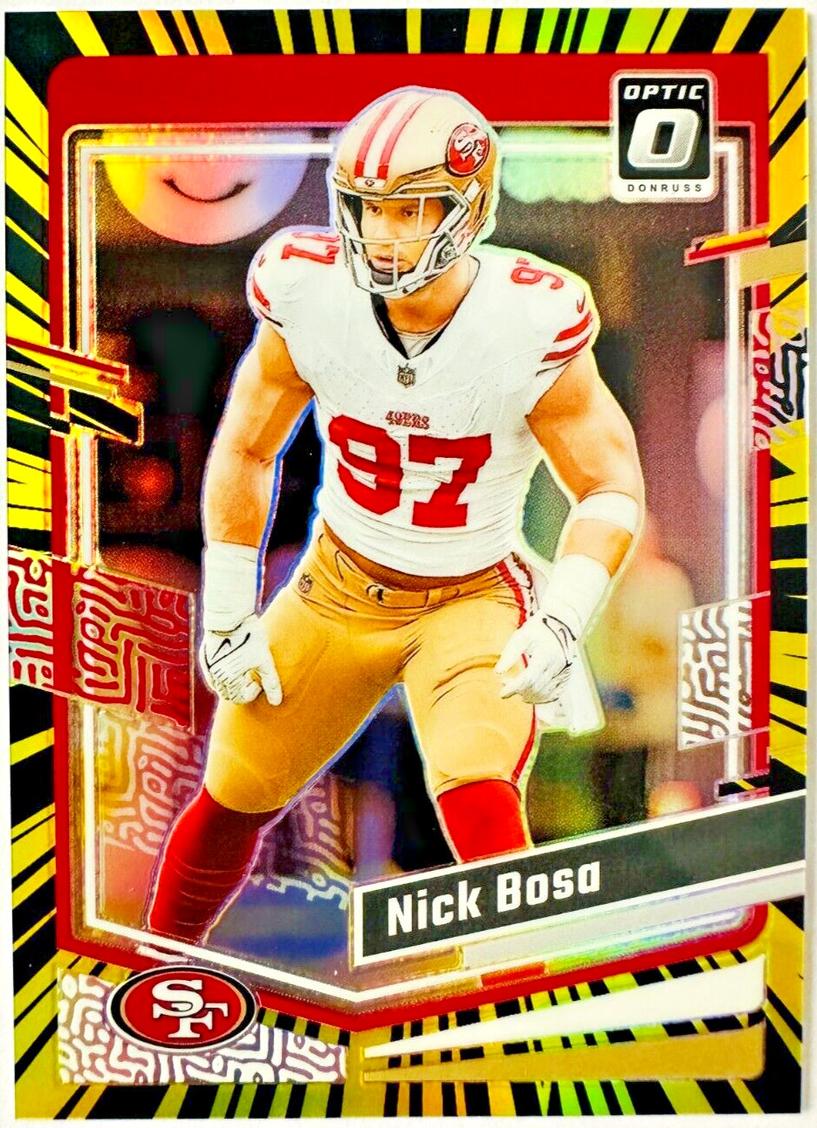 2023 Donruss Optic Football Electricity Nick Bosa #173