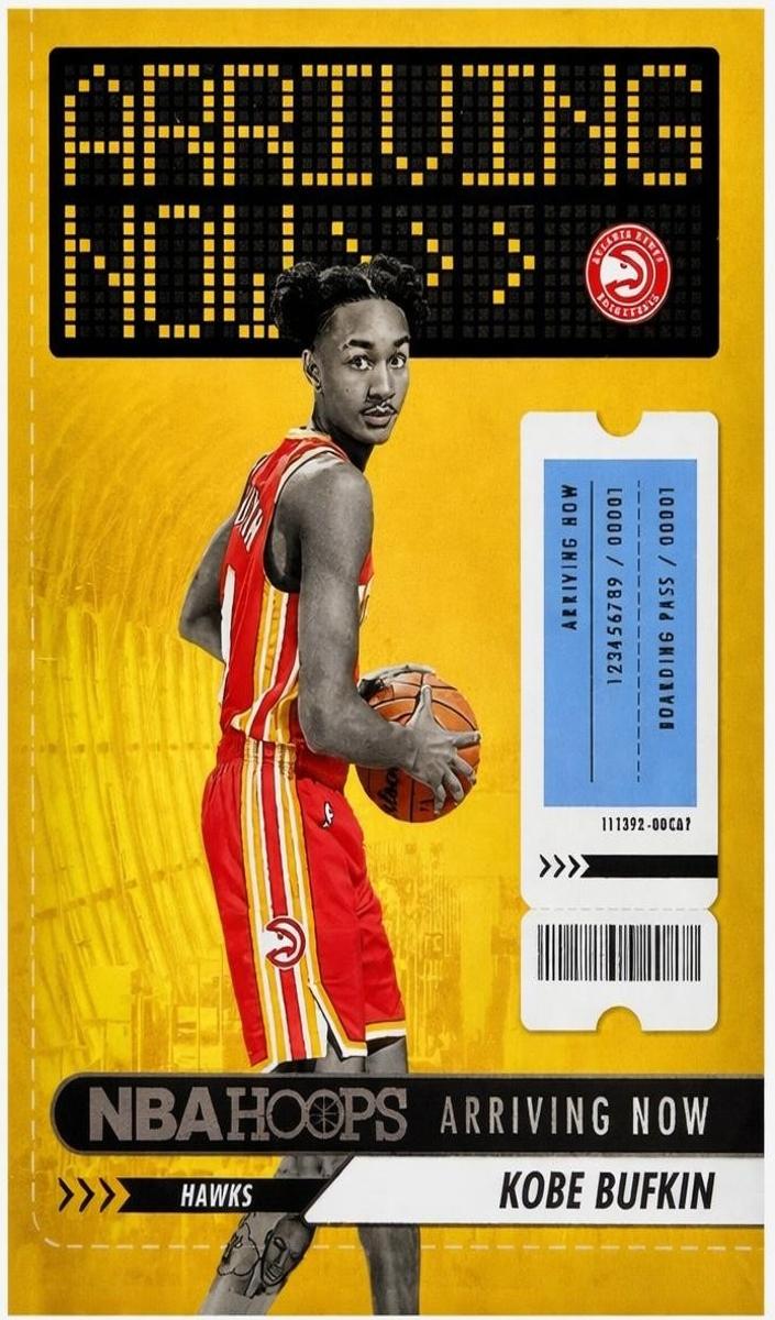 2023 Panini Hoops Basketball Kobe Bufkin #23
