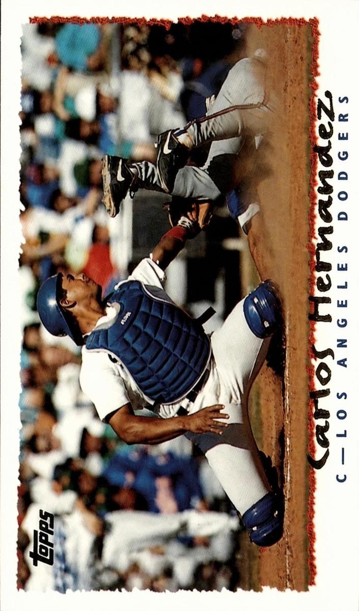 1995 Topps Baseball Carlos Hernandez #94