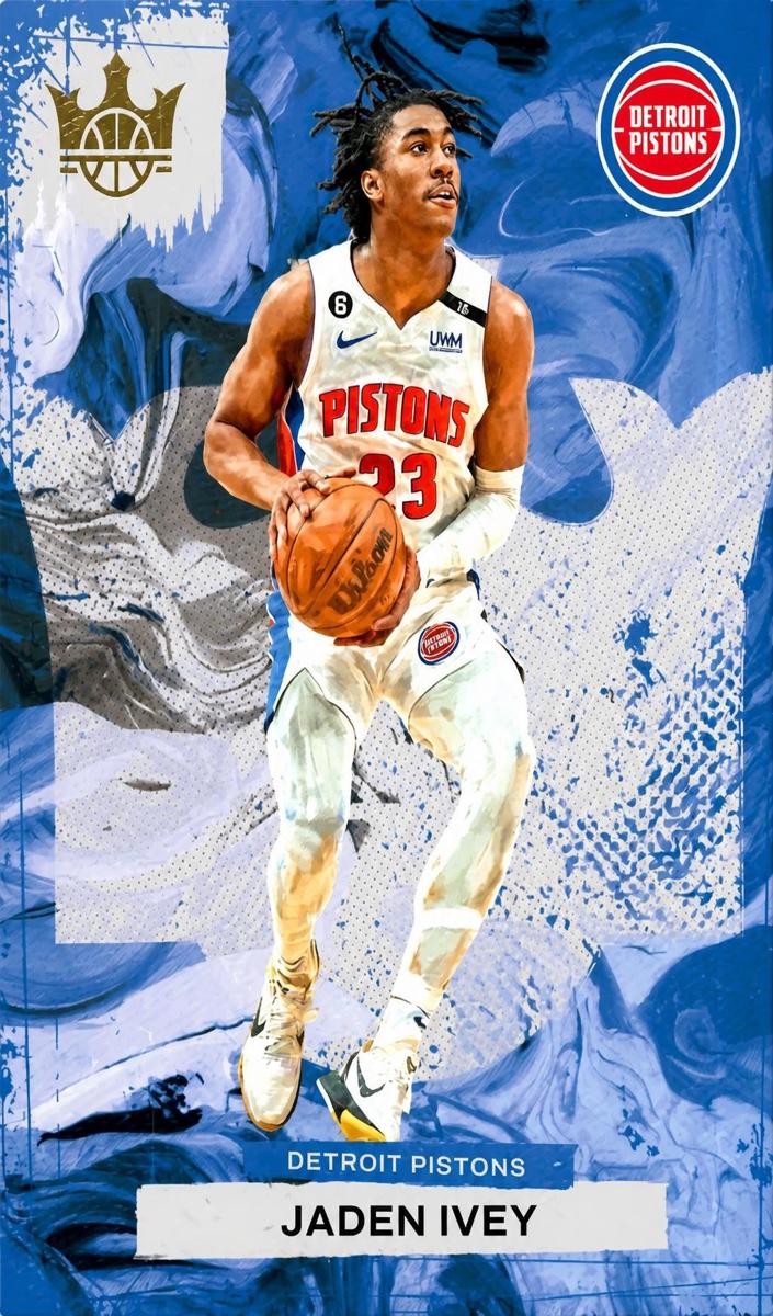 2023 Panini Court Kings Basketball Jaden Ivey #44