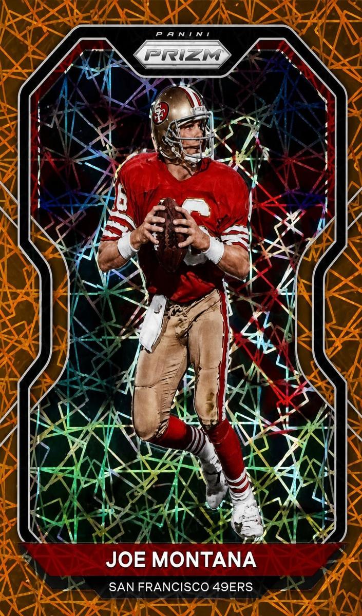 2020 Panini Prizm Football Lazer Joe Montana #290