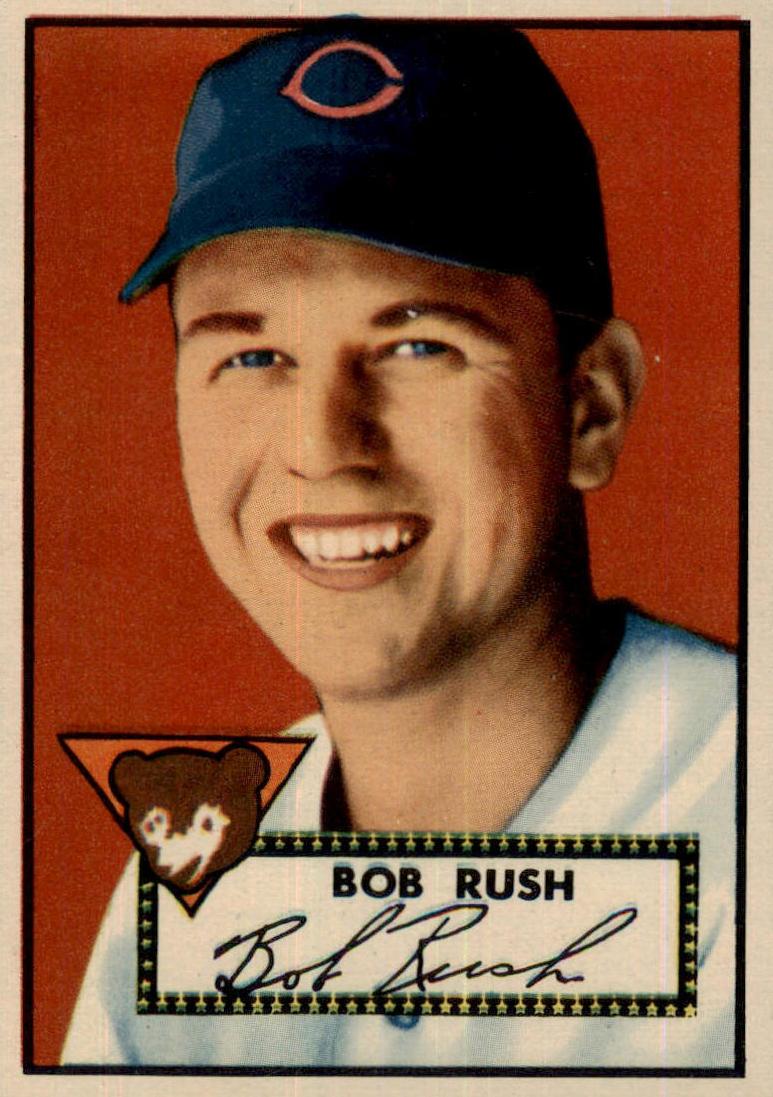 1952 Topps Baseball Bob Rush #153 PSA 6