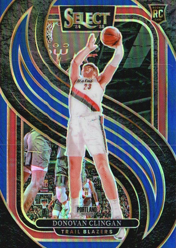 2024 Panini Select Basketball Blue Donovan Clingan #199