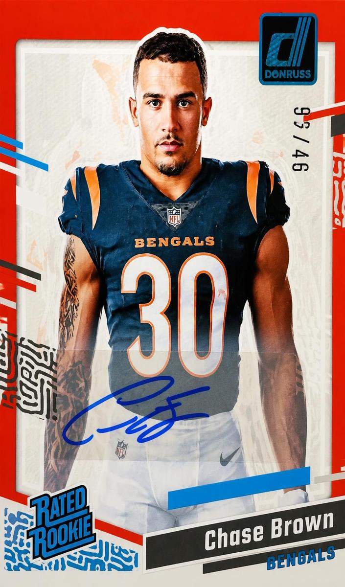 2023 Panini Donruss Football Chase Brown #39