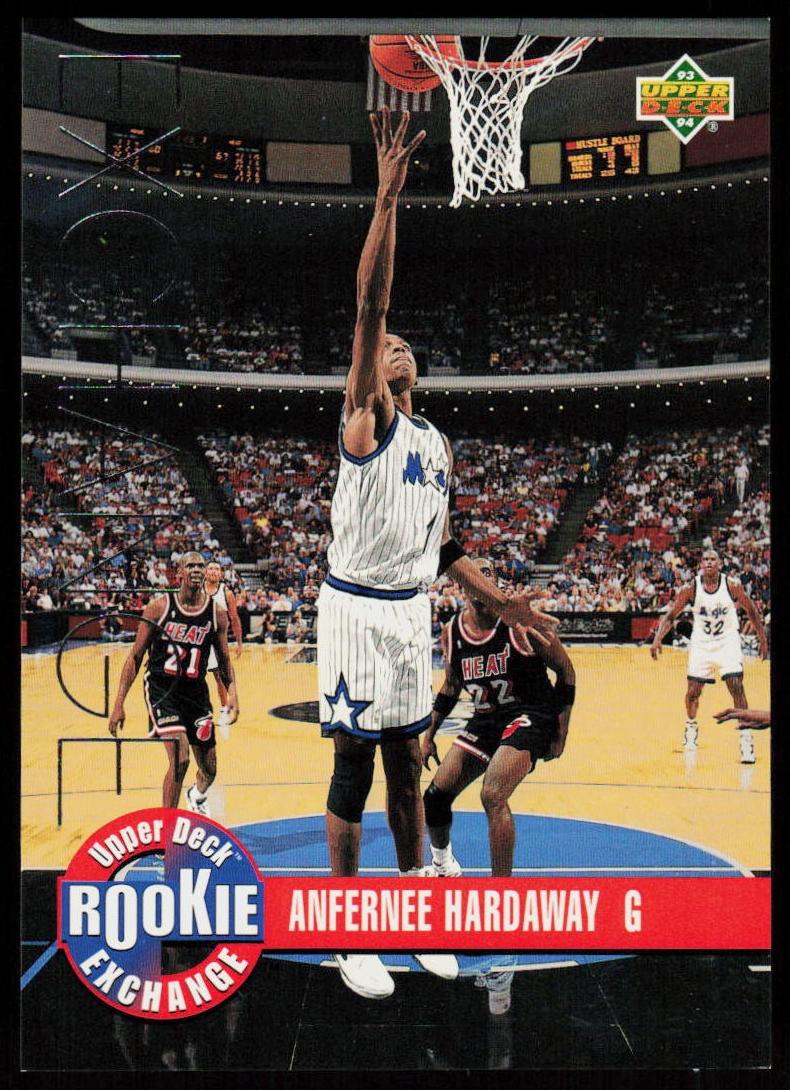 1993 Upper Deck Basketball Anfernee Hardaway #RE3 PSA 9