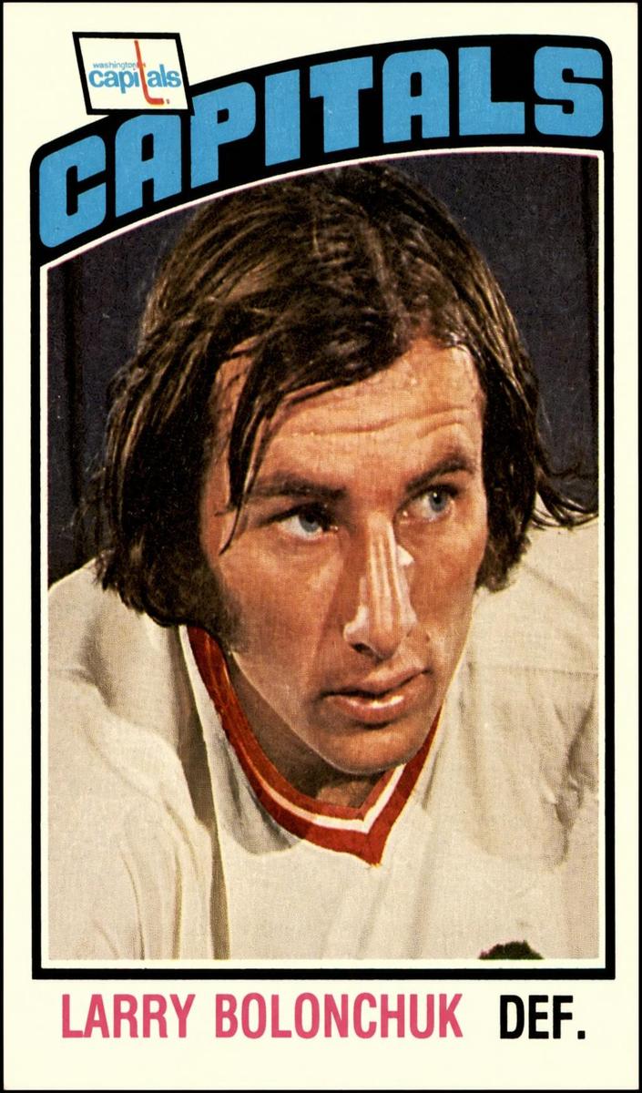 1976 O-Pee-Chee Hockey Larry Bolonchuk #322