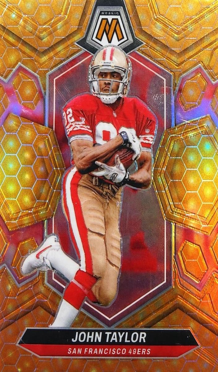 2024 Panini Mosaic Football Honeycomb John Taylor #235 PSA 7.5