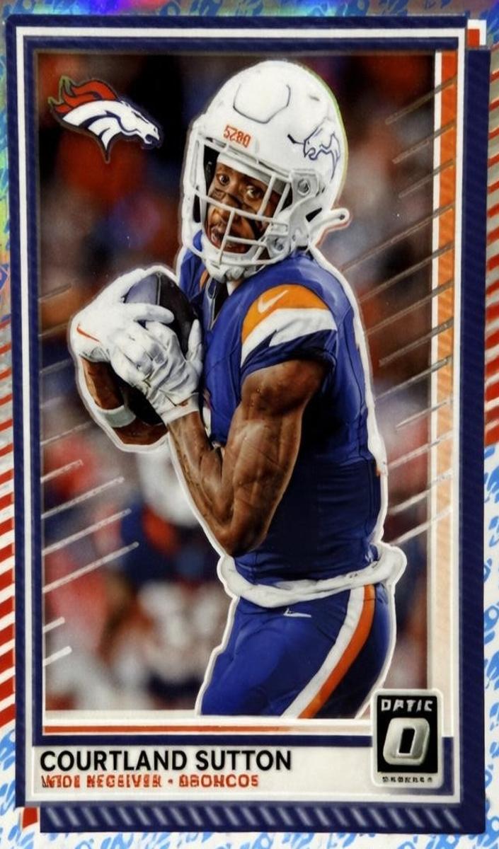 2025 Donruss Optic Football Courtland Sutton #200