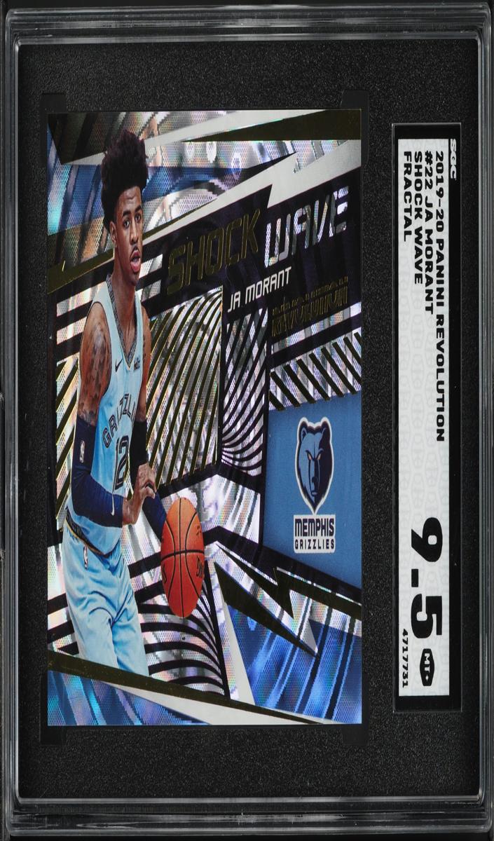 2019 Panini Revolution Basketball Fractal Ja Morant #22