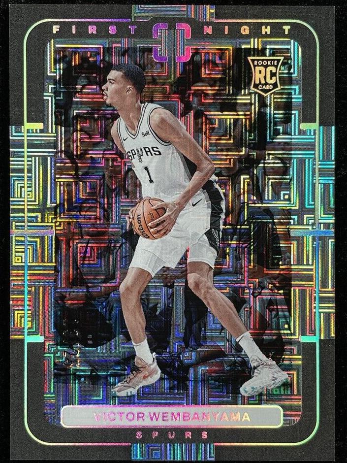 2023 Panini PhotoGenic Basketball Maze Victor Wembanyama #13