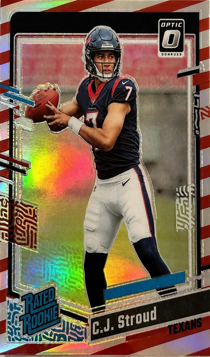 2023 Donruss Optic Football Freedom C.J. Stroud #244 CGC 9.5