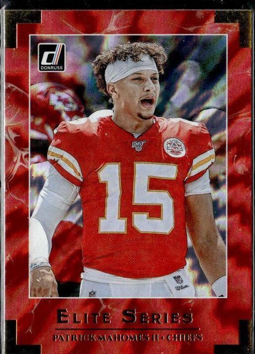 2020 Panini Donruss Football Patrick Mahomes II #ES-PM PSA 9