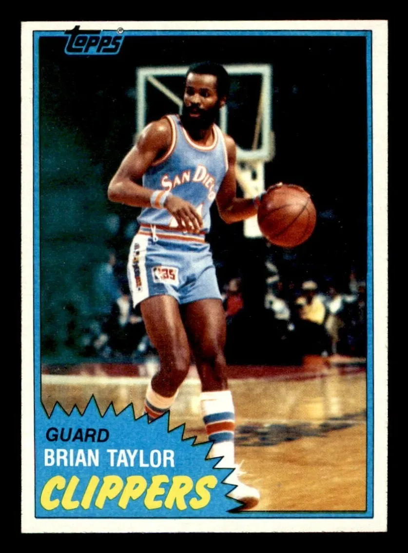 1981 Topps Basketball West Brian Taylor #94 PSA 10