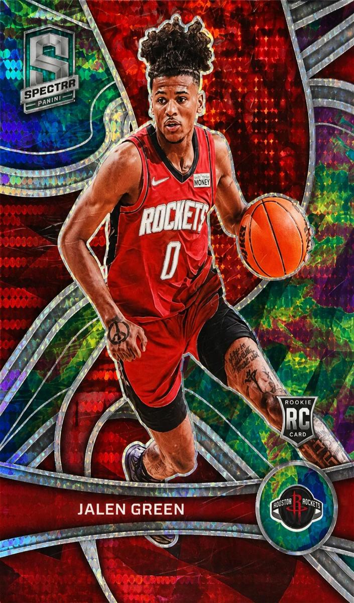 2021 Panini Spectra Basketball Celestial Jalen Green #105 PSA 9