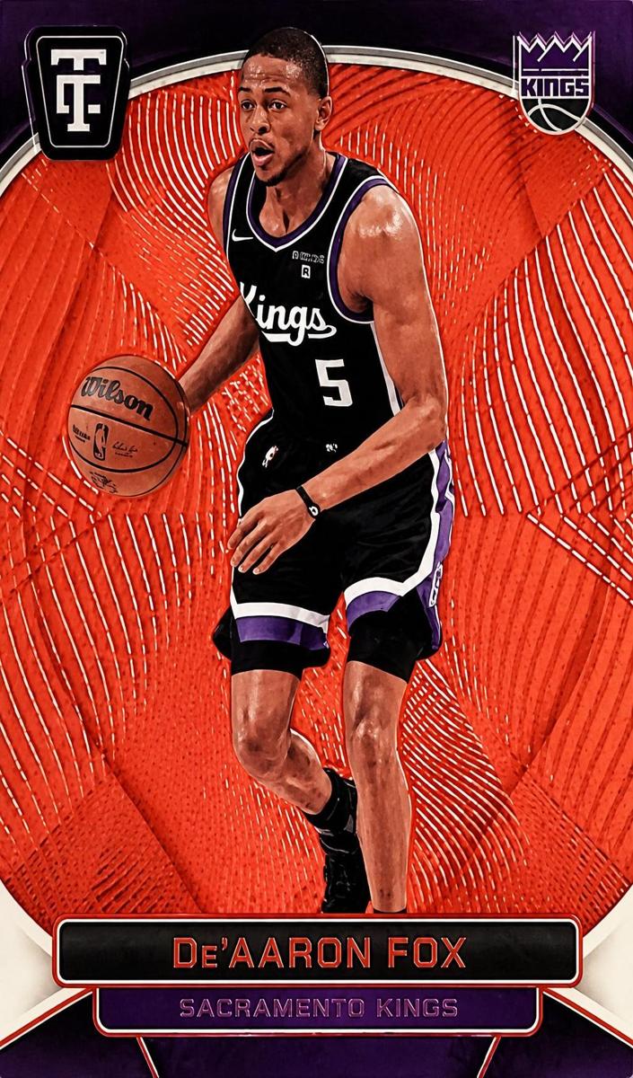 2024 Panini Totally Certified Basketball Mirror Red De'Aaron Fox #9
