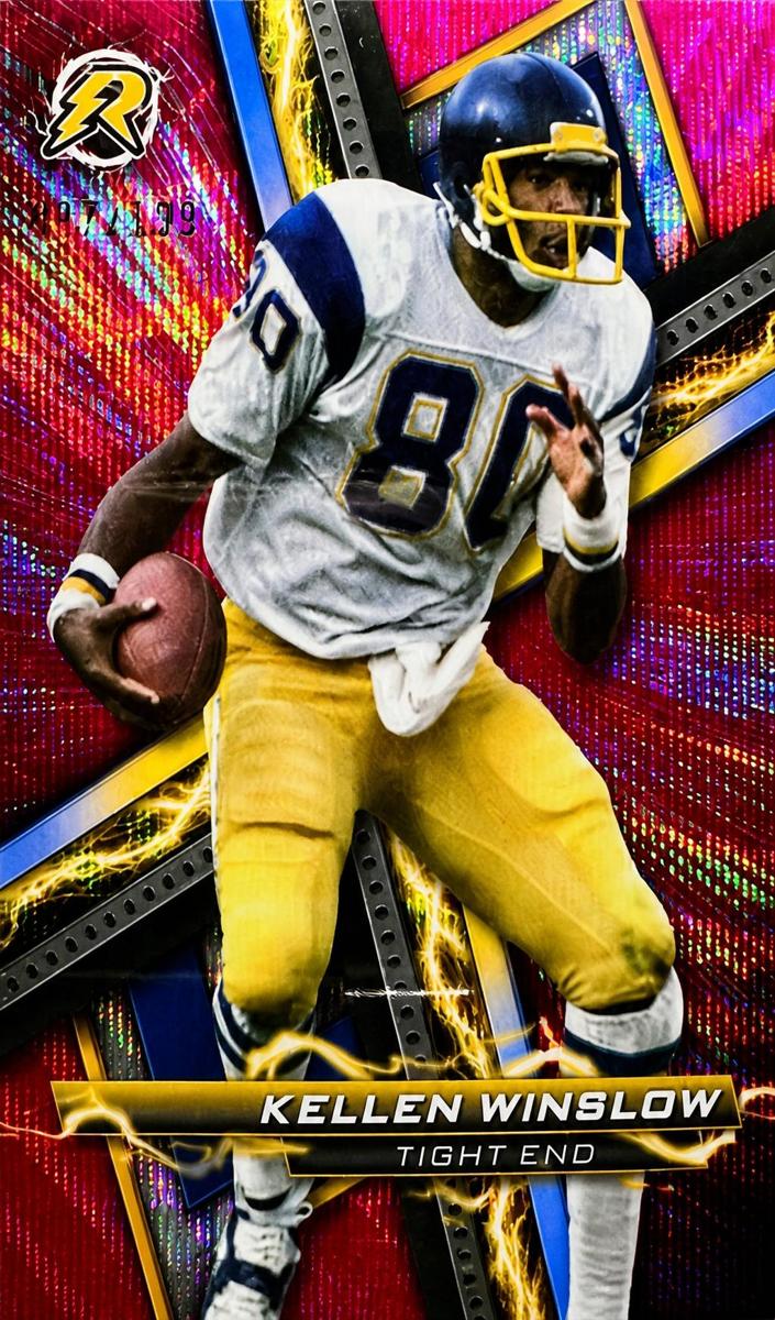 2023 Topps Composite Football Ruby Surge Kellen Winslow #72