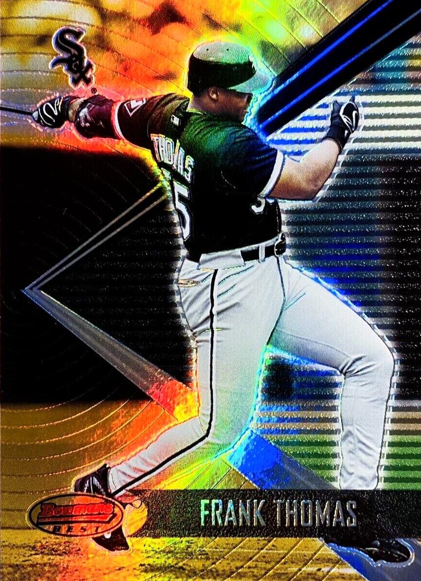 2001 Bowman's Best Baseball Frank Thomas #10 PSA 10