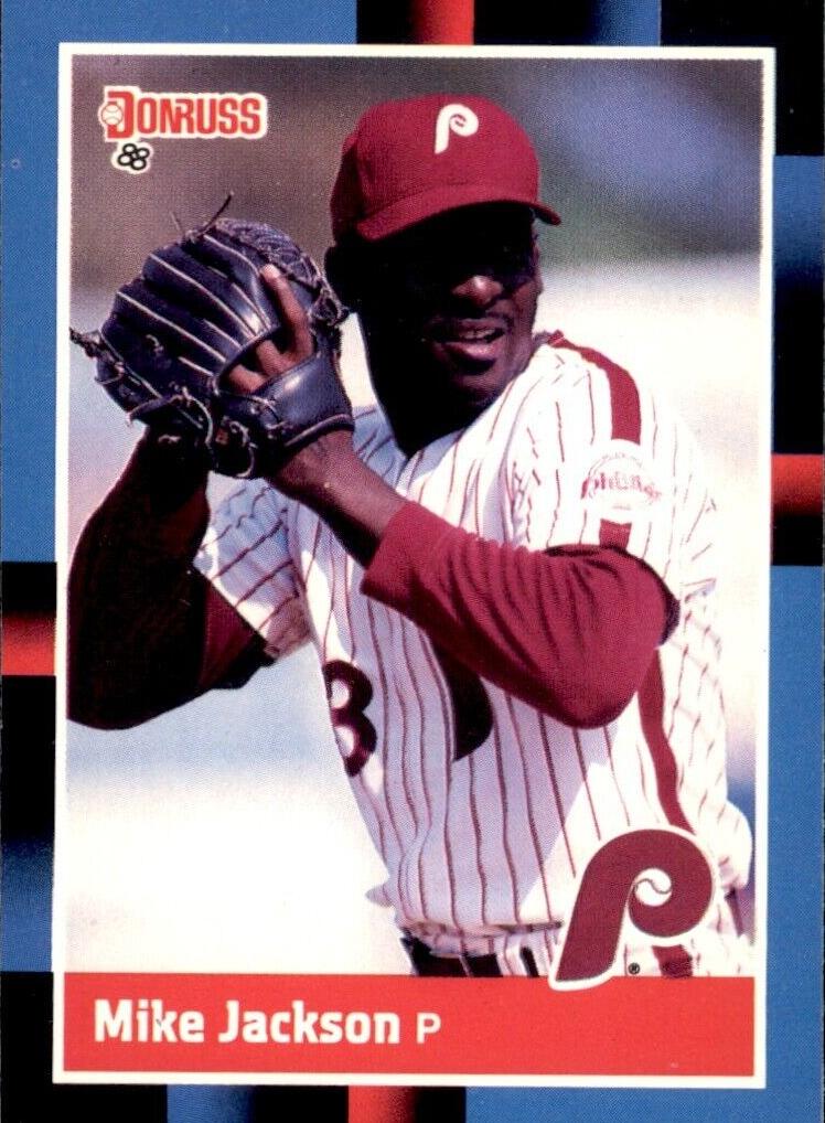 1988 Donruss Baseball Mike Jackson #139