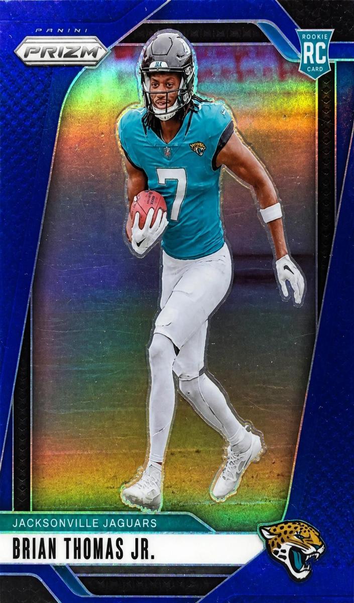 2024 Panini Prizm Football Blue Brian Thomas Jr. #314 PSA 9