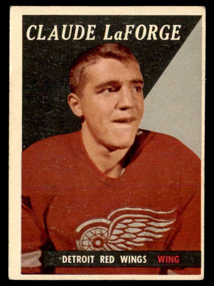1958 Topps Hockey Claude LaForge #33 PSA 6