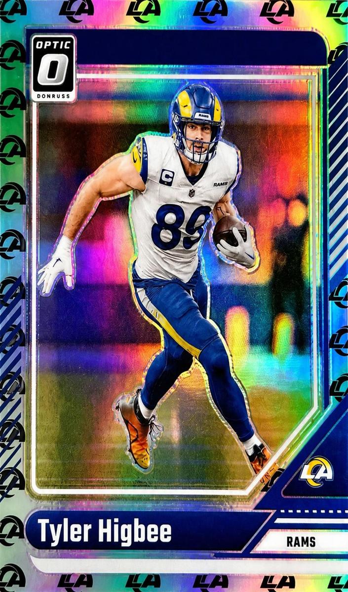 2024 Donruss Optic Football Team Logo Tyler Higbee #117