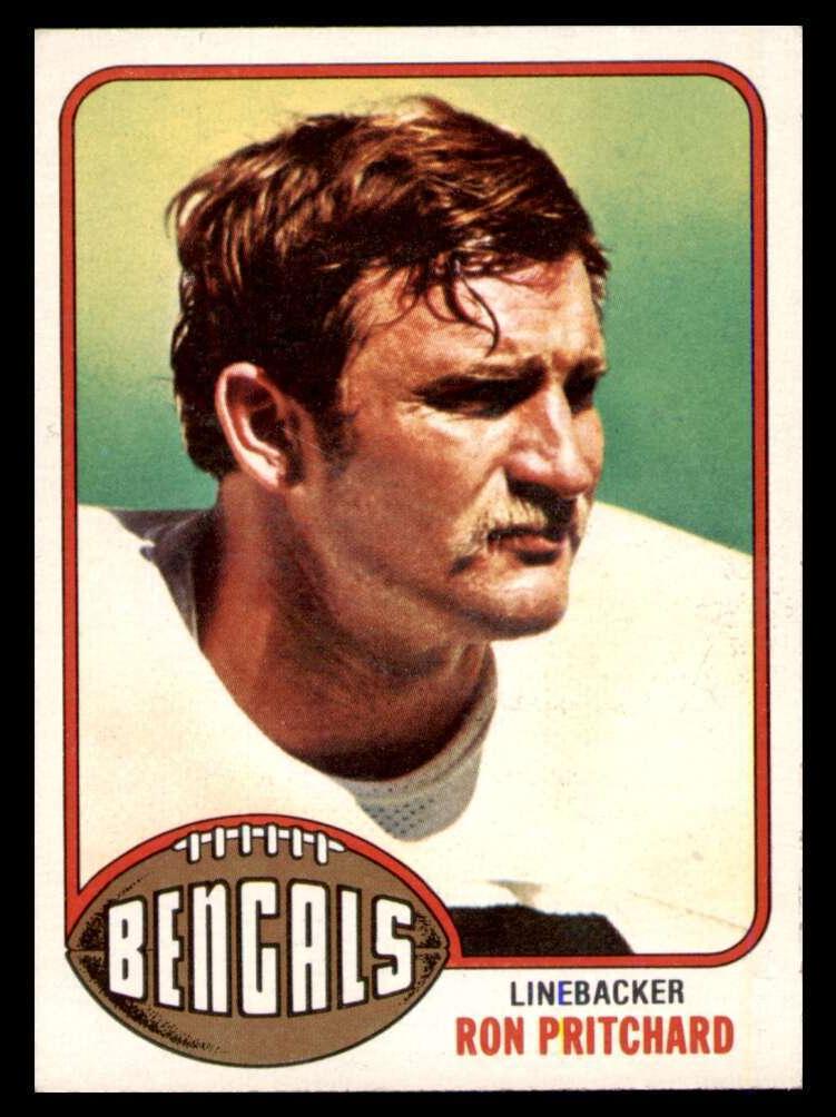 1976 Topps Football Ron Pritchard #411 PSA 10
