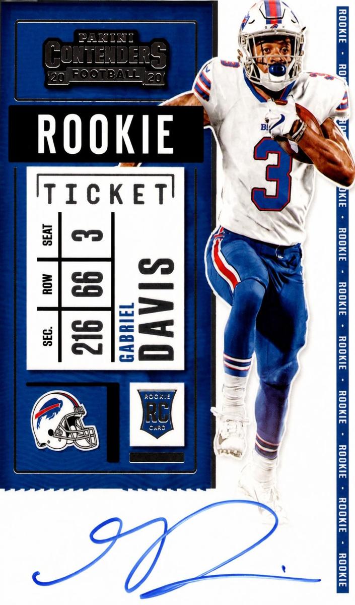 2020 Panini Contenders Football Gabriel Davis #139